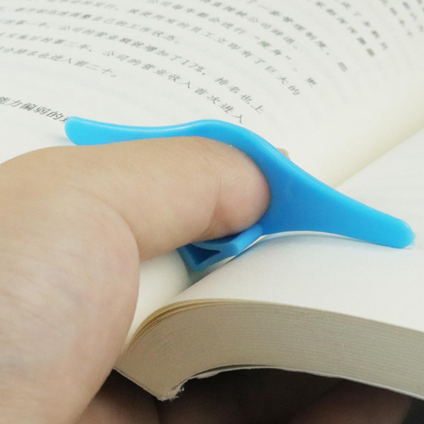 Multifunction Plastic Thumb Book Page Holder Convenient Marker Abs Bookmark Bookmarks