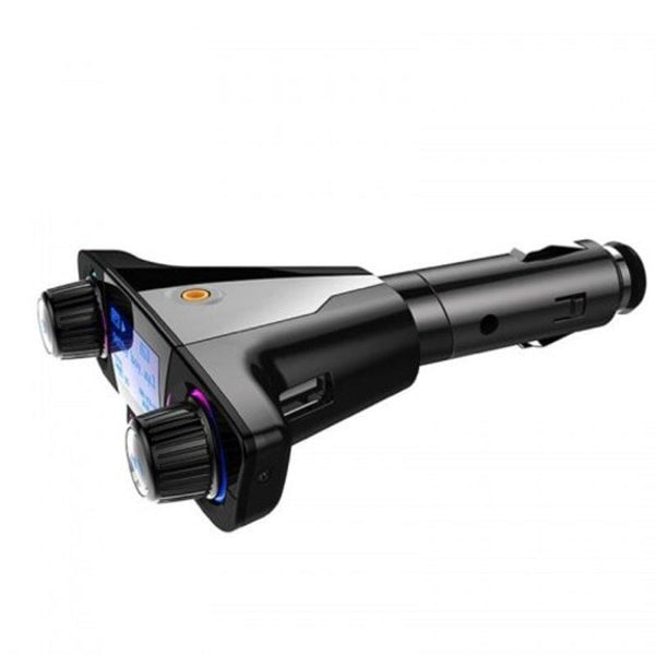 Multifunctional Car Mp3 Player Bluetooth Hand Free Receiver Black Transmitters