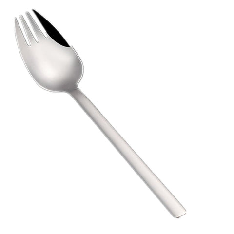 Multi-Functional Dinner Fork 304 Stainless Steel Spoon With Long Handle Noodle Fruit Salad