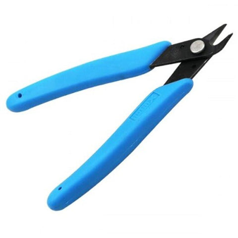 Multifunctional Diy Electronic Cutting Diagonal Pliers Forcep Cable Clamp 5 Deep Sky Blue