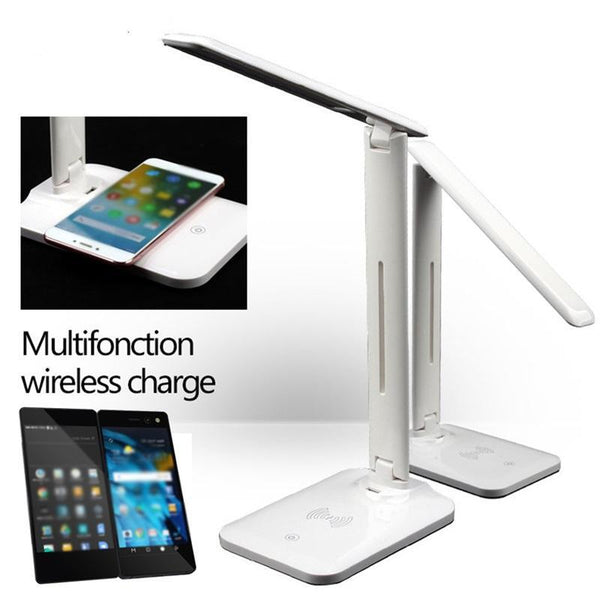 Table Desk Multifunctional Led With Wireless Charger Lamps