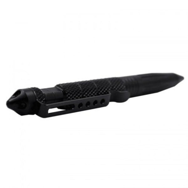 Multifunctional Tungsten Steel Head Tactical Defense Pen Outdoor Survival Black Multi Tools