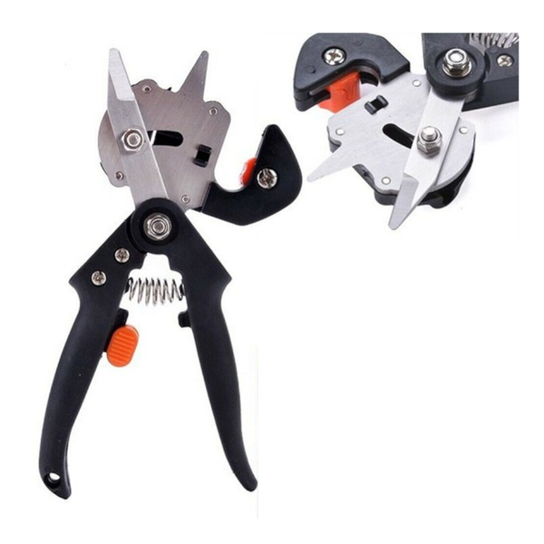 Multifunctional Grafting Fruit Tree Gardening Shear Tool Black Pruning Shears & Snips