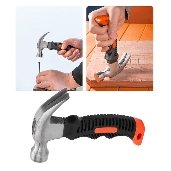 Multifunctional Mini Claw Hammer Black