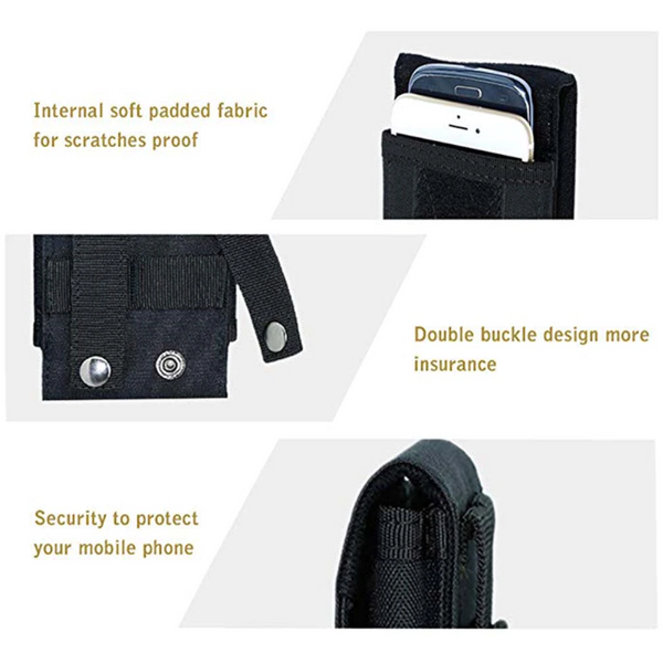 Multifunctional Outdoor Camouflage Mobile Phone Bag Sports Tactical Pocket Black Cases Covers & Skins