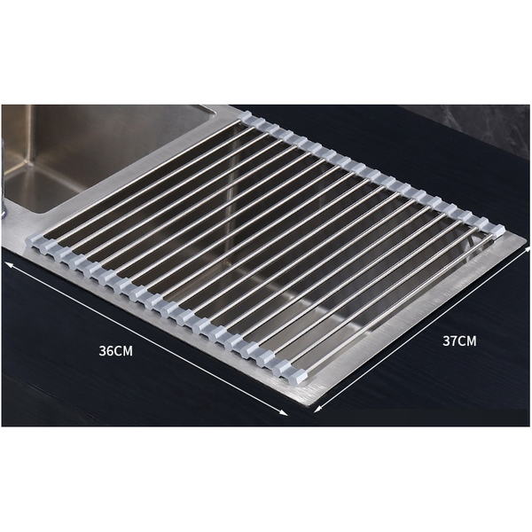Multifunctional Foldable Kitchen Sink Rack Dish Drainer Household Pot Mat Organizer Sink Organisers