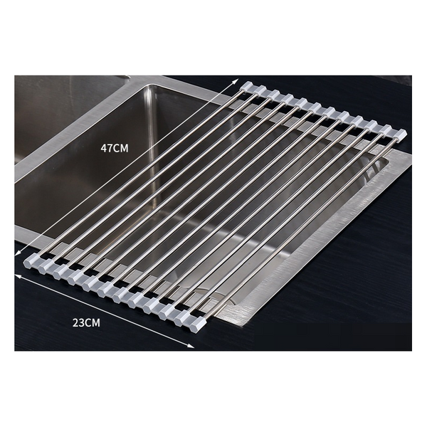 Multifunctional Foldable Kitchen Sink Rack Dish Drainer Household Pot Mat Organizer Sink Organisers