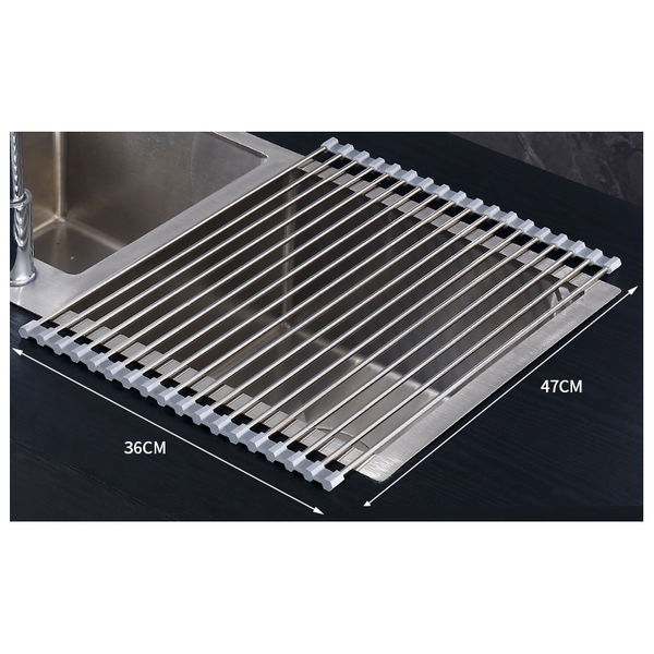 Multifunctional Foldable Kitchen Sink Rack Dish Drainer Household Pot Mat Organizer Sink Organisers