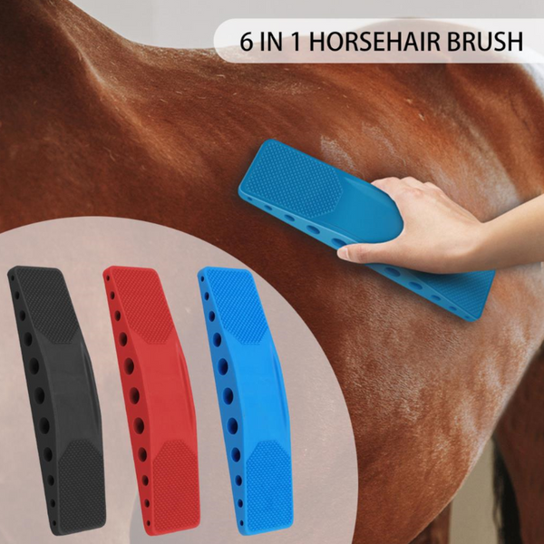 Multifunctional Horse Grooming Shedding Massage Brush Horse Grooming Brushes