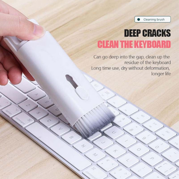 Multifunctional Portable Computer Keyboard Cleaning Brush Set