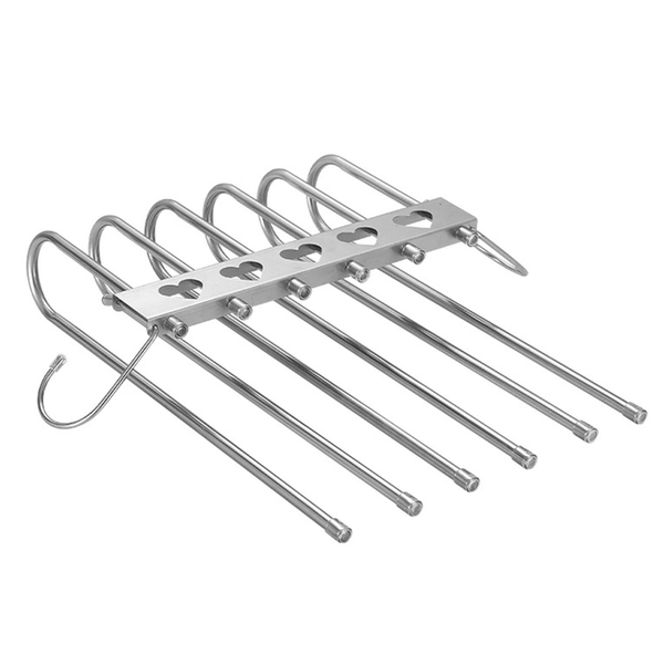 Multiple Layers Magic Pants Hangers Scarf Towel Rack Closet Clothes Clothes Hangers