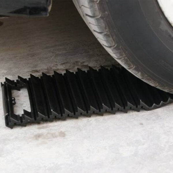 Multipurpose Car Anti Skid Pad Snow Tire Traction Non Slip Mat Black