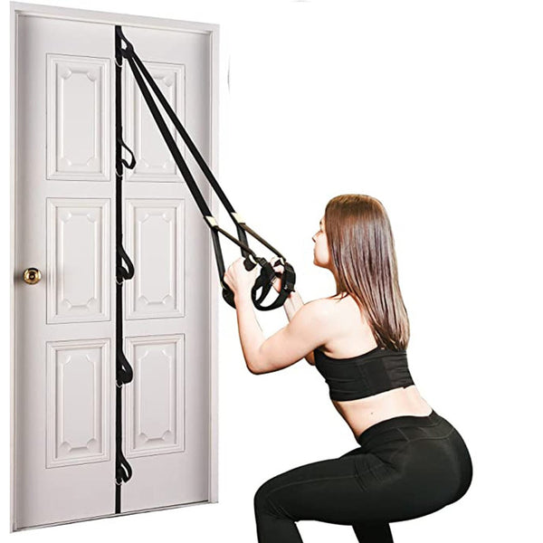 Multi-Point Door Anchor Strap For Resistance Band Workouts Portable Equipment