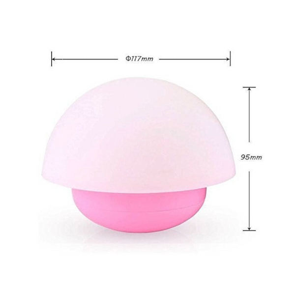 Mushroom Design Touch Sensor Night Light Usb Charging Night Lights