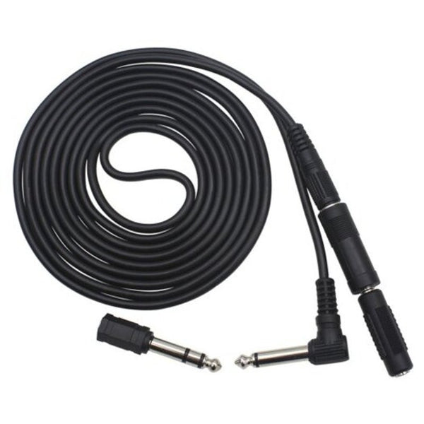 Musical Instrument Audio Equipment 3M Cable With Adapters Black Guitar Accessories