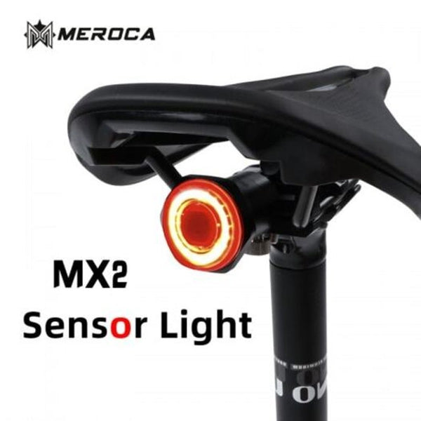 Mx2 Bicycle Taillights Intelligent Sensor Brake Lights Usb Xlite100 Road Bike Mtb Rear Mx2saddle Version