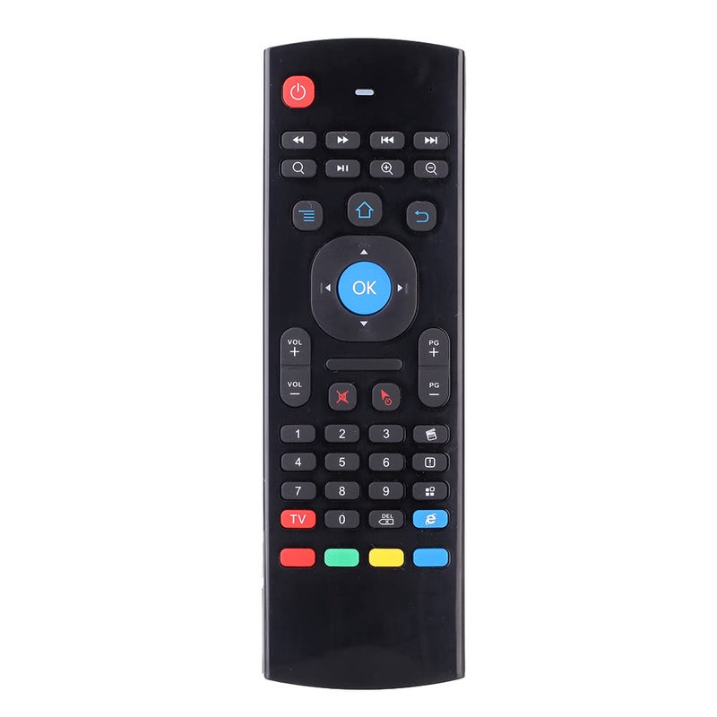 Mx3 2.4G Wireless Remote Control Keyboard Controller Air Mouse For Smart Tv Android Box Mini Pc Htpc Black Remote Controls
