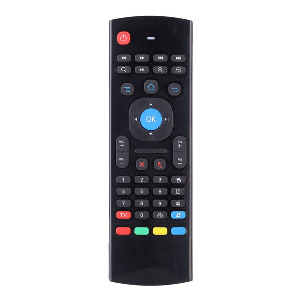 Mx3 2.4G Wireless Remote Control Keyboard Controller Air Mouse For Smart Tv Android Box Mini Pc Htpc Black Remote Controls