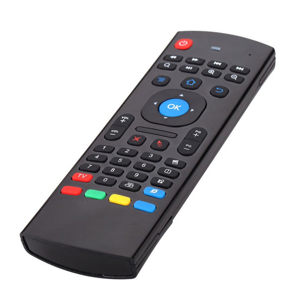 Mx3 2.4G Wireless Remote Control Keyboard Controller Air Mouse For Smart Tv Android Box Mini Pc Htpc Black Remote Controls