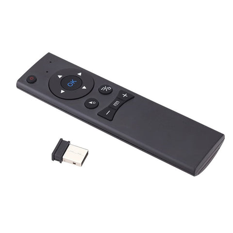 Mx6 2.4G Wireless Remote Control Air Mouse Voice Controller With Usb 2.0 Receiver Adapter For Smart Tv Android Box Mini Pc Htpc Remote Controls