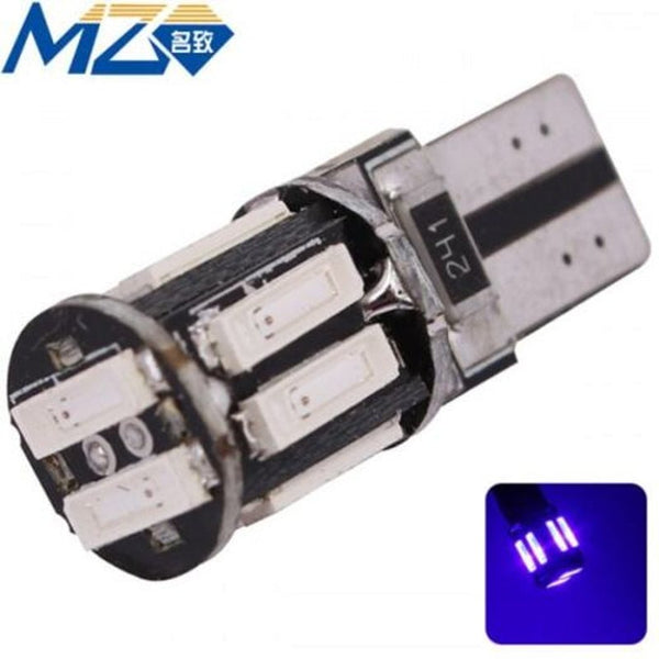 Mz T10 5W 400Lm Smd 7020 Leds Car License Plate Light Width Lamp Dc 12V Blue