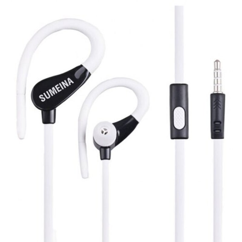 N04 In Ear With Earhook Earphones Remote Mic Wired Earphones