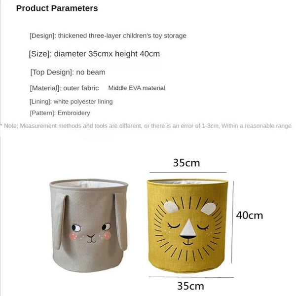 Storage Bucket Leveret Large Capacity Cloth Organizer Basket Folding Bag Hanging Closet Storage