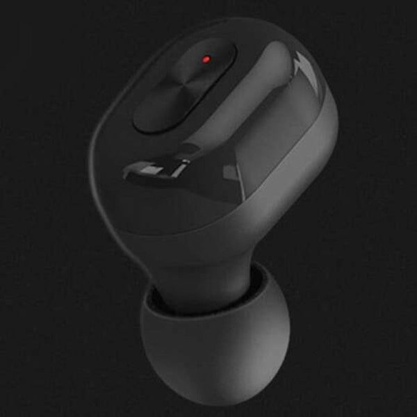 N9 True Wireless Bluetooth 5.0 Earphones Automatic Pairing With Charging Bin And Lanyard Black Earbuds