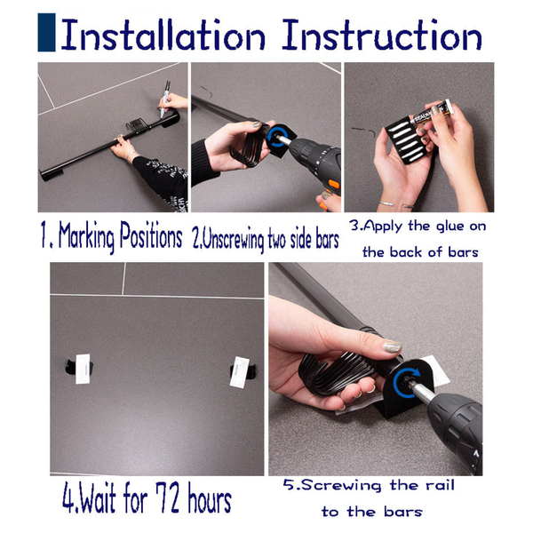 Qna Nail Free Hooks Hanger 40Cm Hooks & Hangers