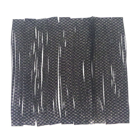 Artizan 22 Strand Silicon Skirting Natural Black Silver Qty 20 Baits & Lures