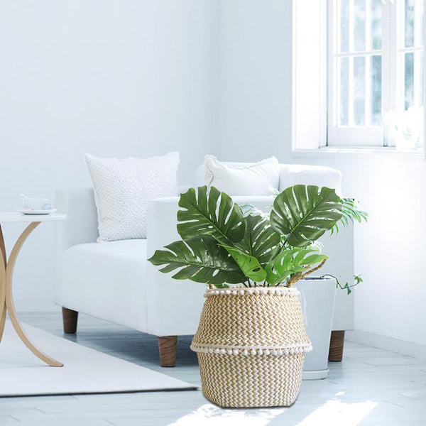 Nordic Woven Basket Boho Decor Storage Solutions Baskets