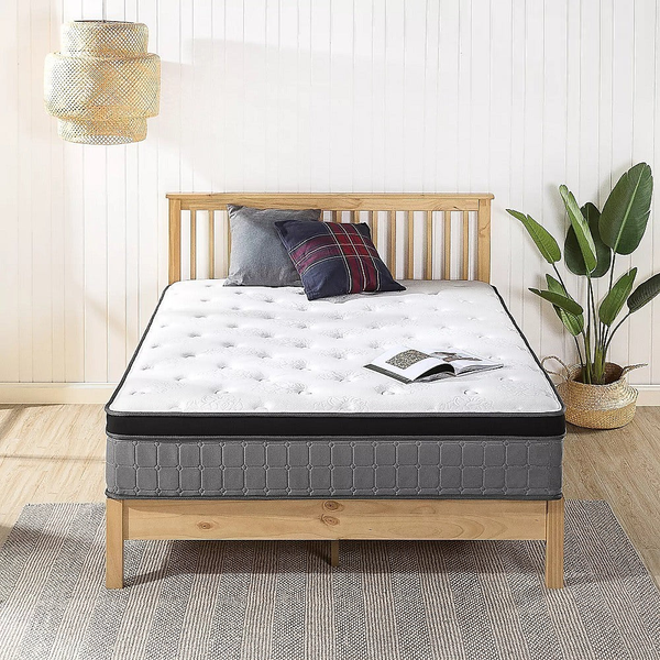 Palermo Mattress Double Euro Top Pocket Spring Motion Isolation Certipur Us Mattresses