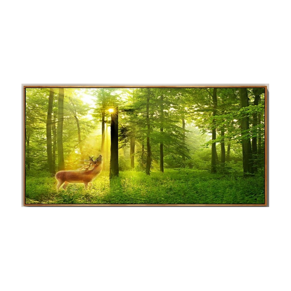 Natural Forest Wall Art Pictures Canvas Painting Landscape Living Room Decor Posters & Prints