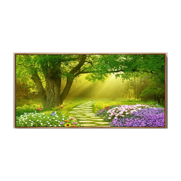 Natural Forest Wall Art Pictures Canvas Painting Landscape Living Room Decor Posters & Prints