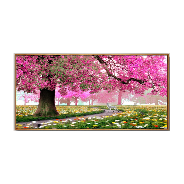 Natural Forest Wall Art Pictures Canvas Painting Landscape Living Room Decor Posters & Prints