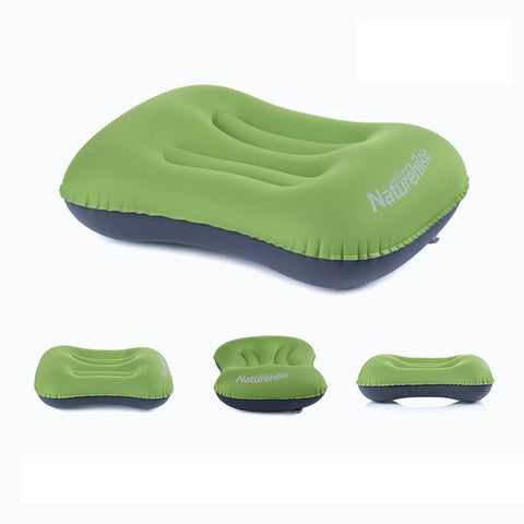 Naturehike Inflatable Outdoor Camping Travel Pillow Green Pillows