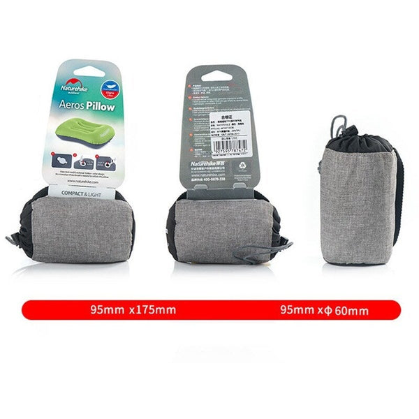Naturehike Inflatable Outdoor Camping Travel Pillow Green Pillows