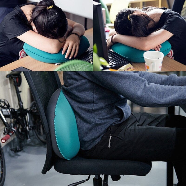 Naturehike Inflatable Outdoor Camping Travel Pillow Green Pillows