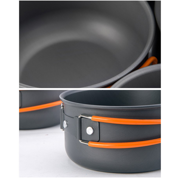 Naturehike Outdoor Cookware Camping Non Stick Pots Pans Camping Cookware