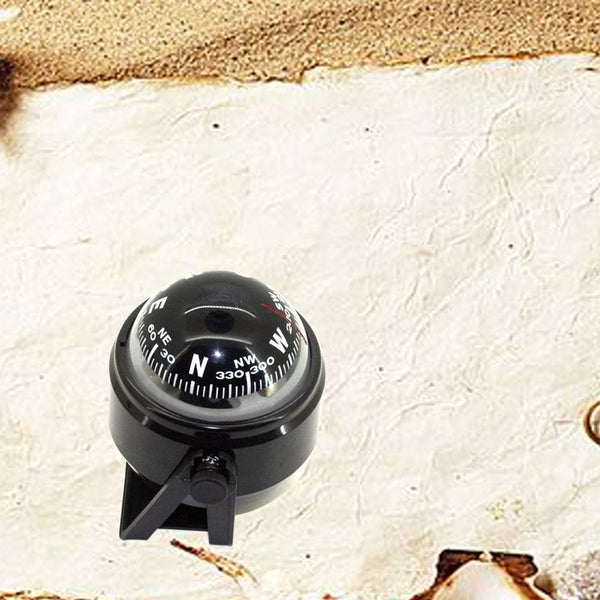Navigation Sensitive Marine Auto Strong Directive Compass Small Black Ball Ideal For Boat Car Compasses