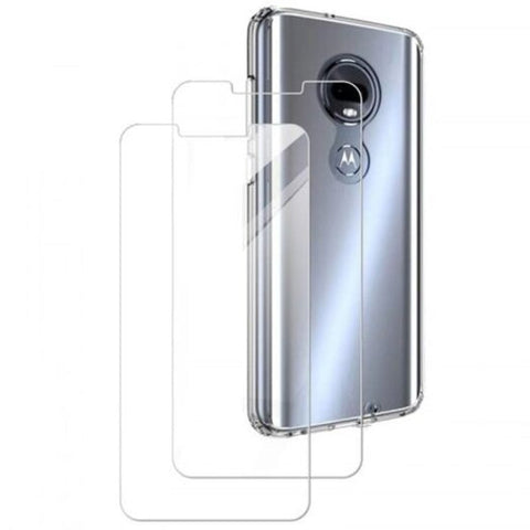 2.5D Tempered Glass Film For Moto G7 Play 2Pcs Transparent