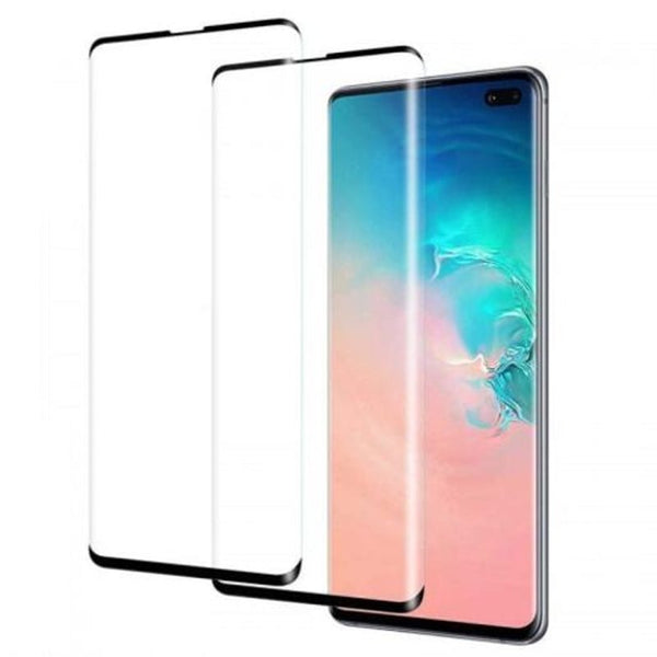 3D Arc Screen Tempered Glass Protector For Samsung S10 Black Galaxy 1Pcs Screen Protectors