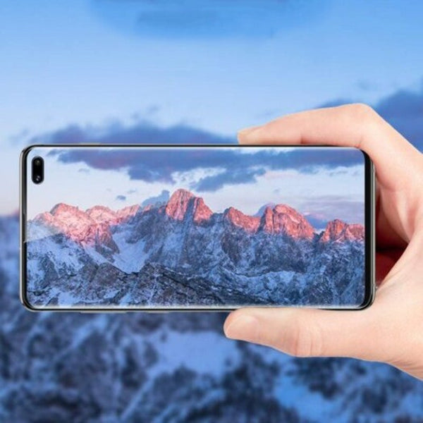 3D Arc Side Full Screen Tempered Glass Film For Samsung Galaxy S10 Plus 2Pcs Transparent Screen Protectors