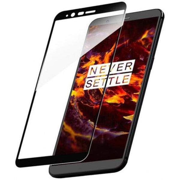 Full Screen Tempered Glass Protective Film For Oneplus 5T Black