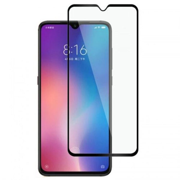Tempered Glass Film For Xiaomi Mi 9 Black 1Pcs Screen Protectors