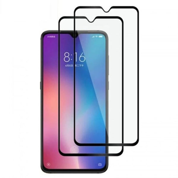 Tempered Glass Film For Xiaomi Mi 9 Black 1Pcs Screen Protectors