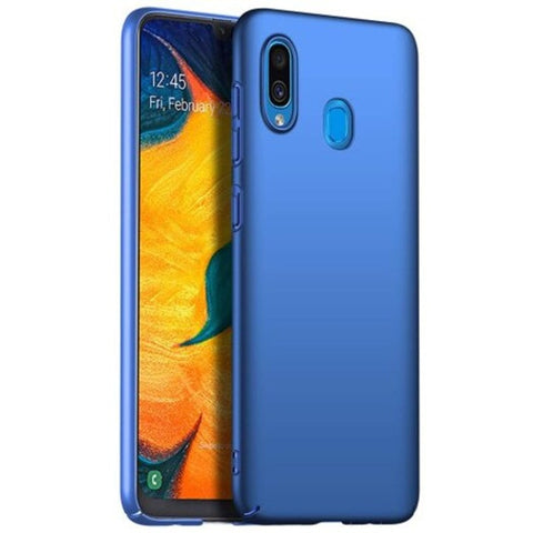 Ultra Light Thin Hard Pc Phone Case For Samsung Galaxy A20 Blue