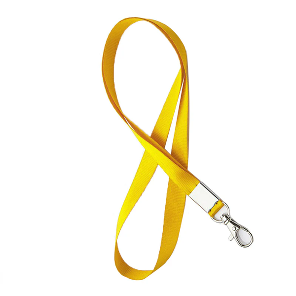 Neck Strap With Clip For Id Badge Name Tag Card Holder Lanyard Gold Yellow Id & Document Holders