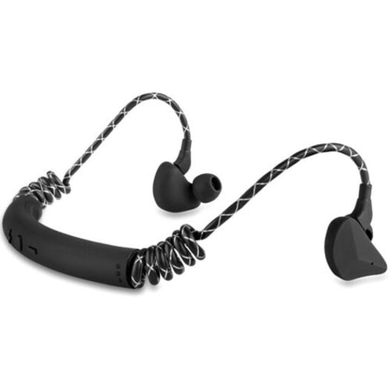 Neckband Sports Bluetooth Earphones Black Headsets