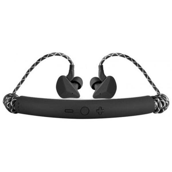 Neckband Sports Bluetooth Earphones Black Headsets